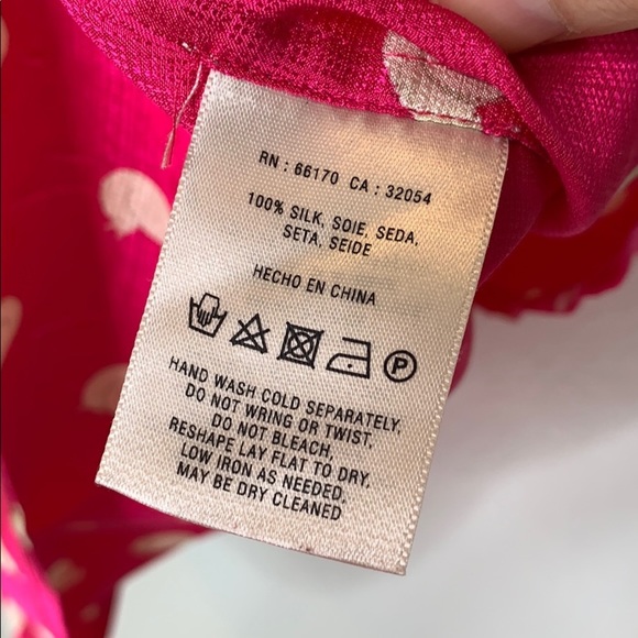 Postmark Anthropologie silk snail ruffle sleeveless top - Picture 4 of 6